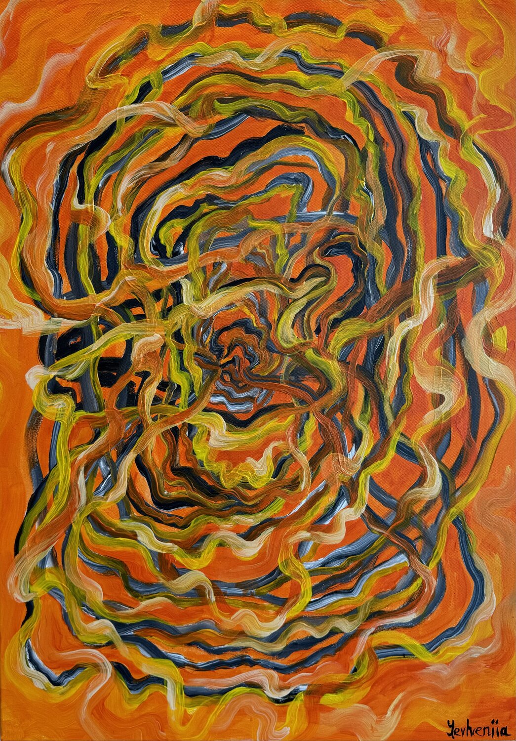 Tournesol Yevheniia Lytovchenko Original painting for sale