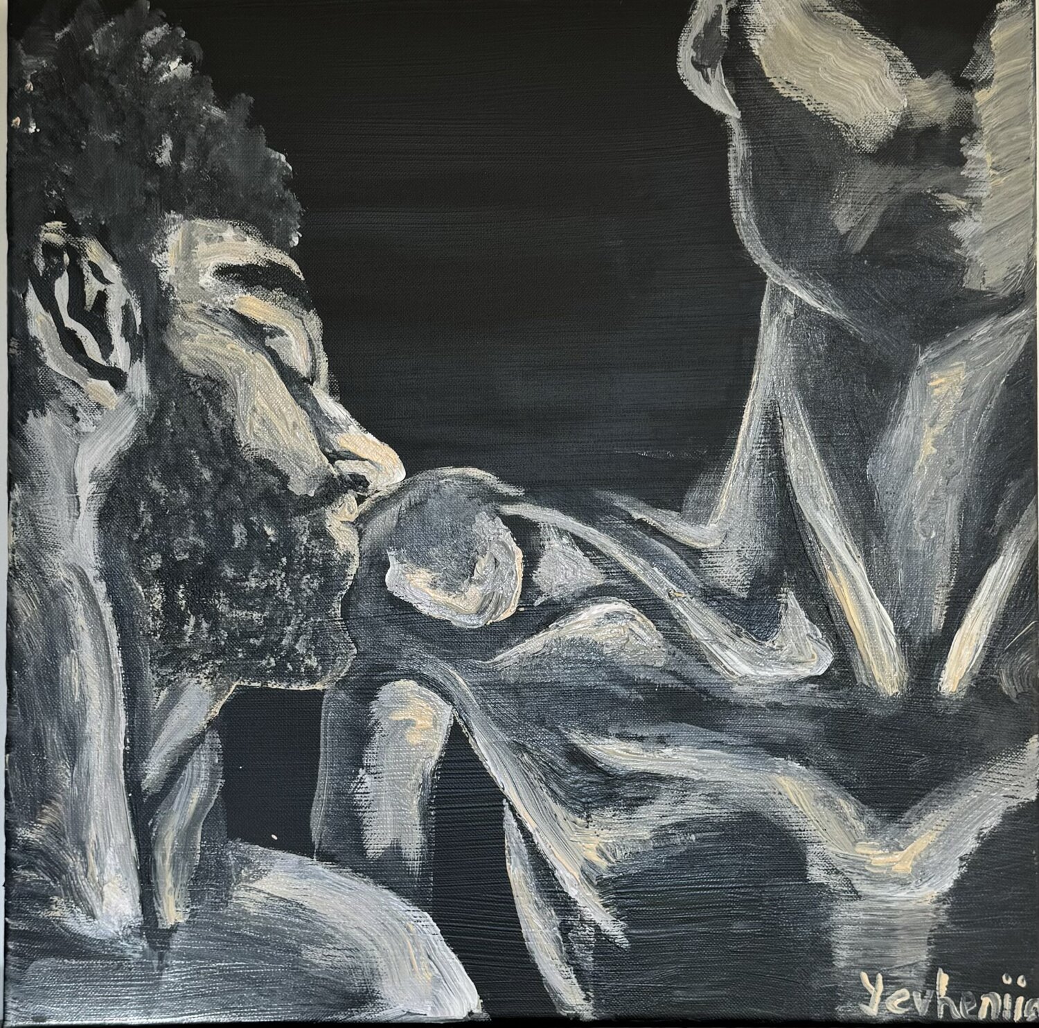 Région de bisous Yevheniia Lytovchenko Original painting for sale