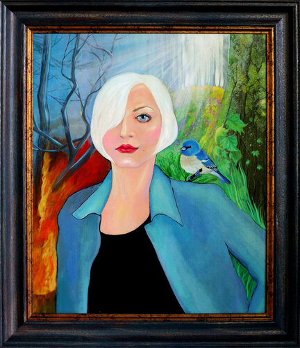 inside = outside by OLEKSANDRA PETROVSKA, Painting for Sale on Select