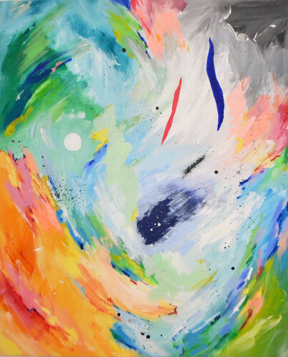 después de la tormenta llega la calma by Nataline Pomar, Painting for Sale on Select