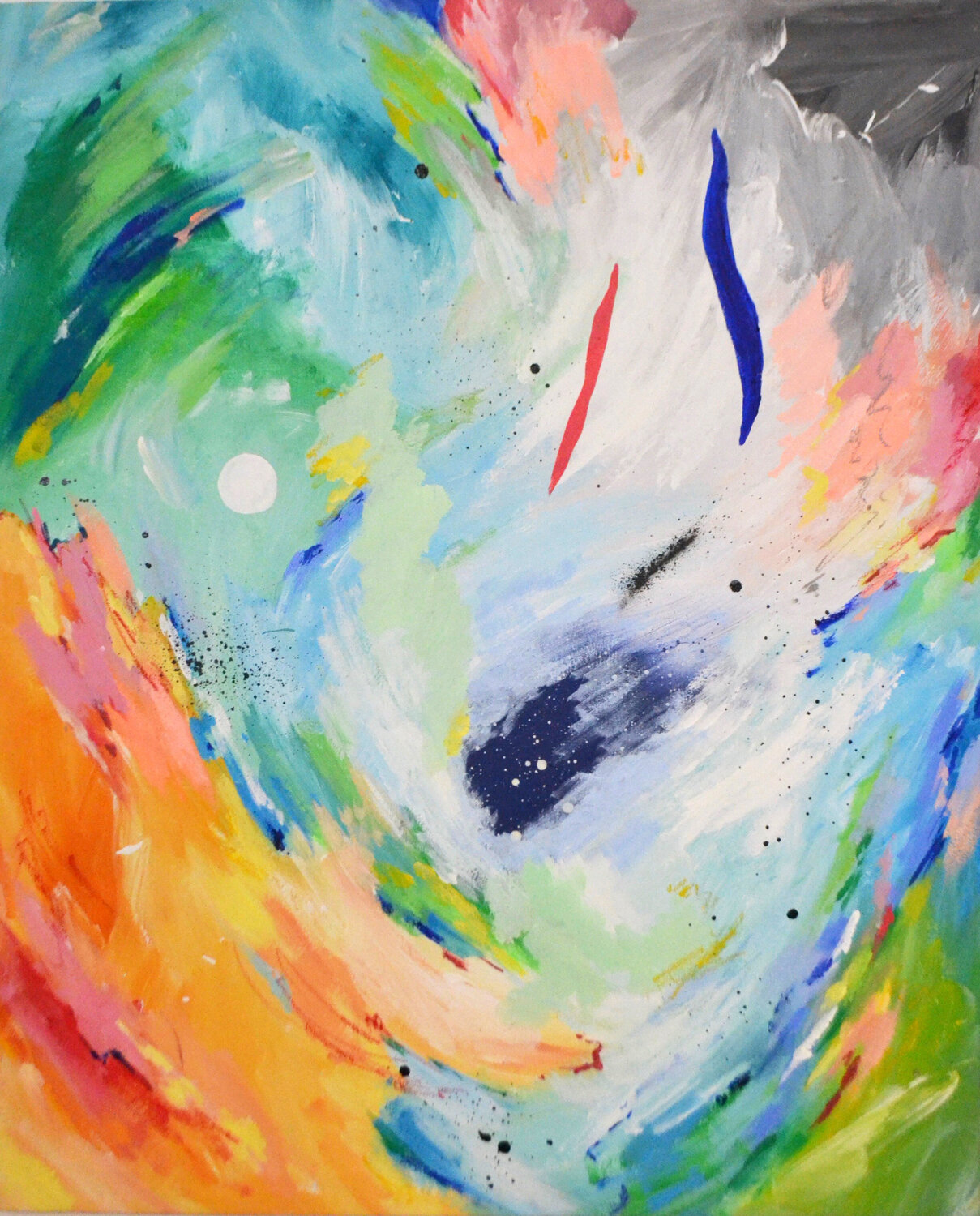 después de la tormenta llega la calma Nataline Pomar Original painting for sale