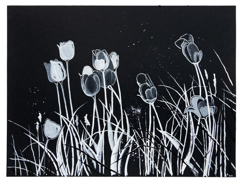 Silent Night by Evi Schartner, Painting for Sale on Select