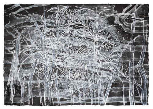 Fadig Light by Evi Schartner, Painting for Sale on Select