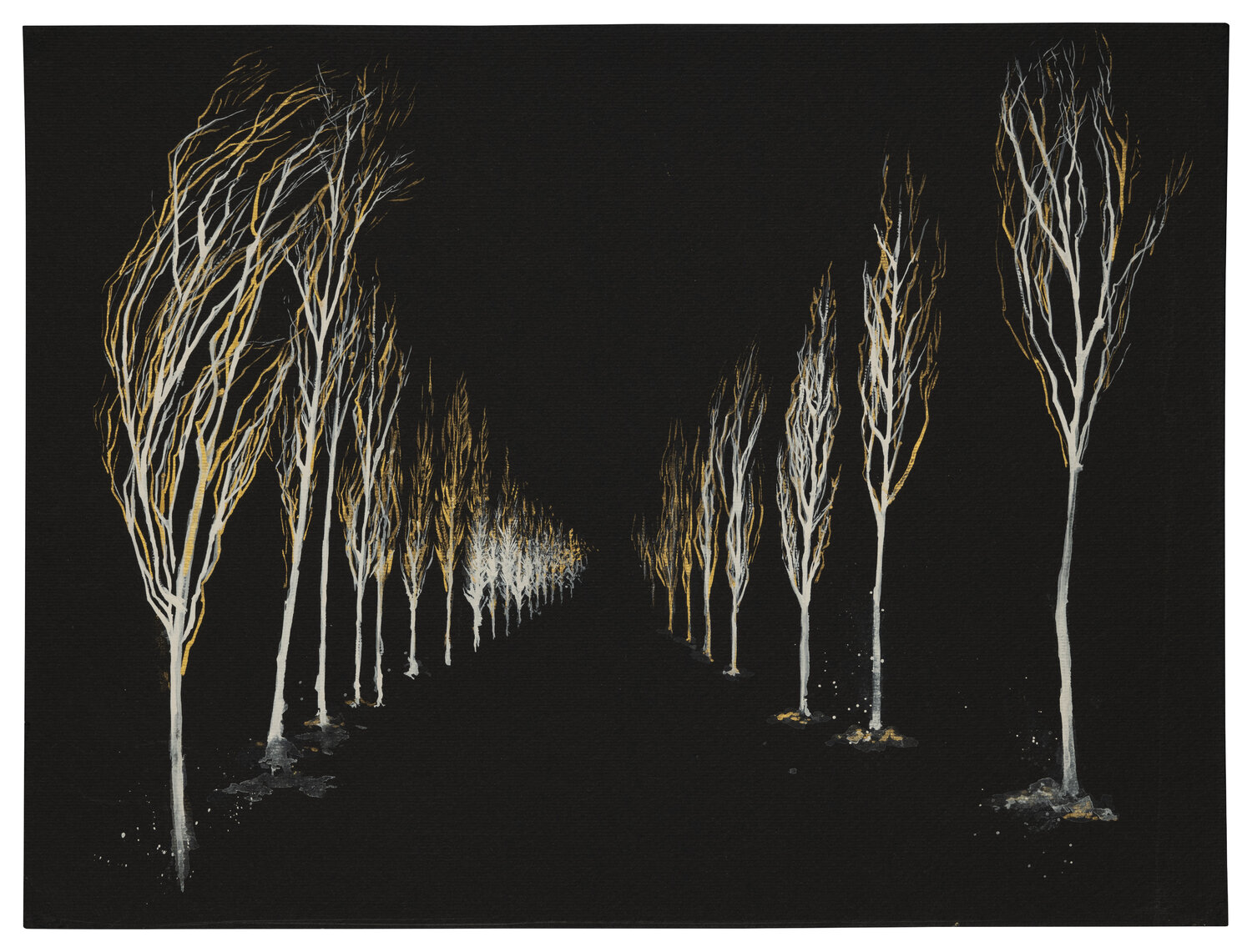 Silent Avenue Evi Schartner Original painting for sale