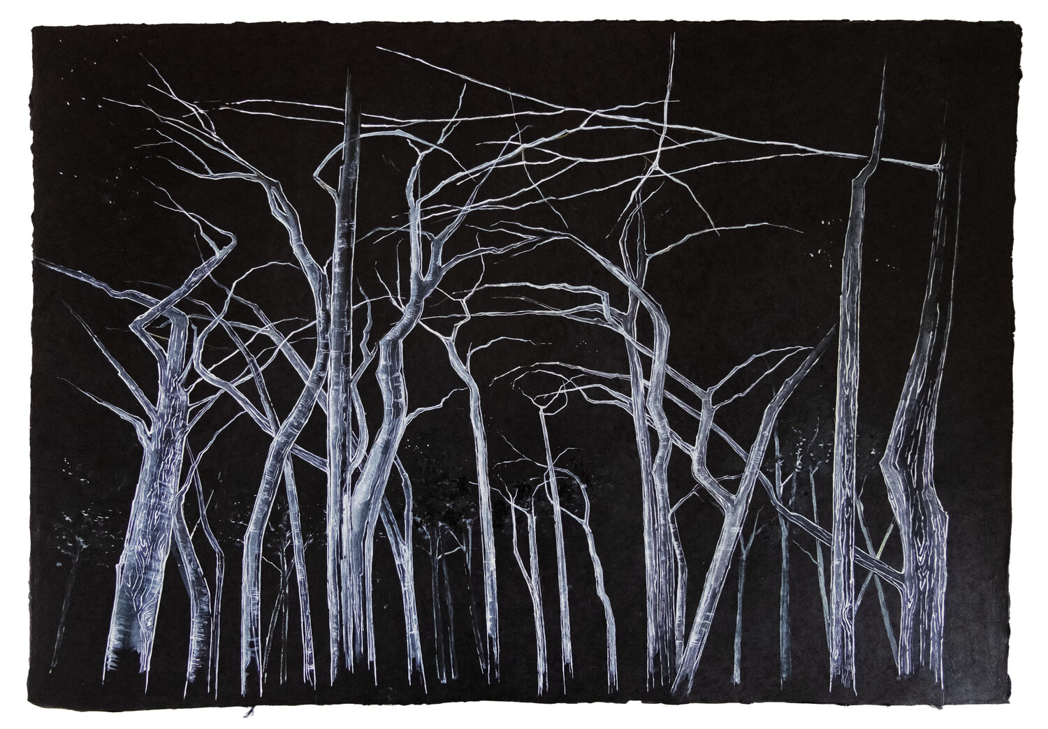 Where Silence Grows Evi Schartner Original painting for sale