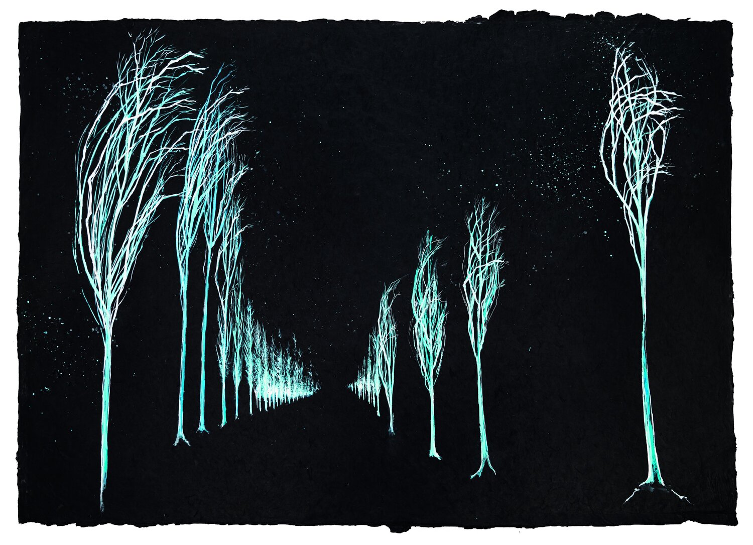 Faint Frequency Evi Schartner Original painting for sale