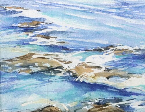 さめぎわの夢 by Ayano Nakajima, Painting for Sale on Select
