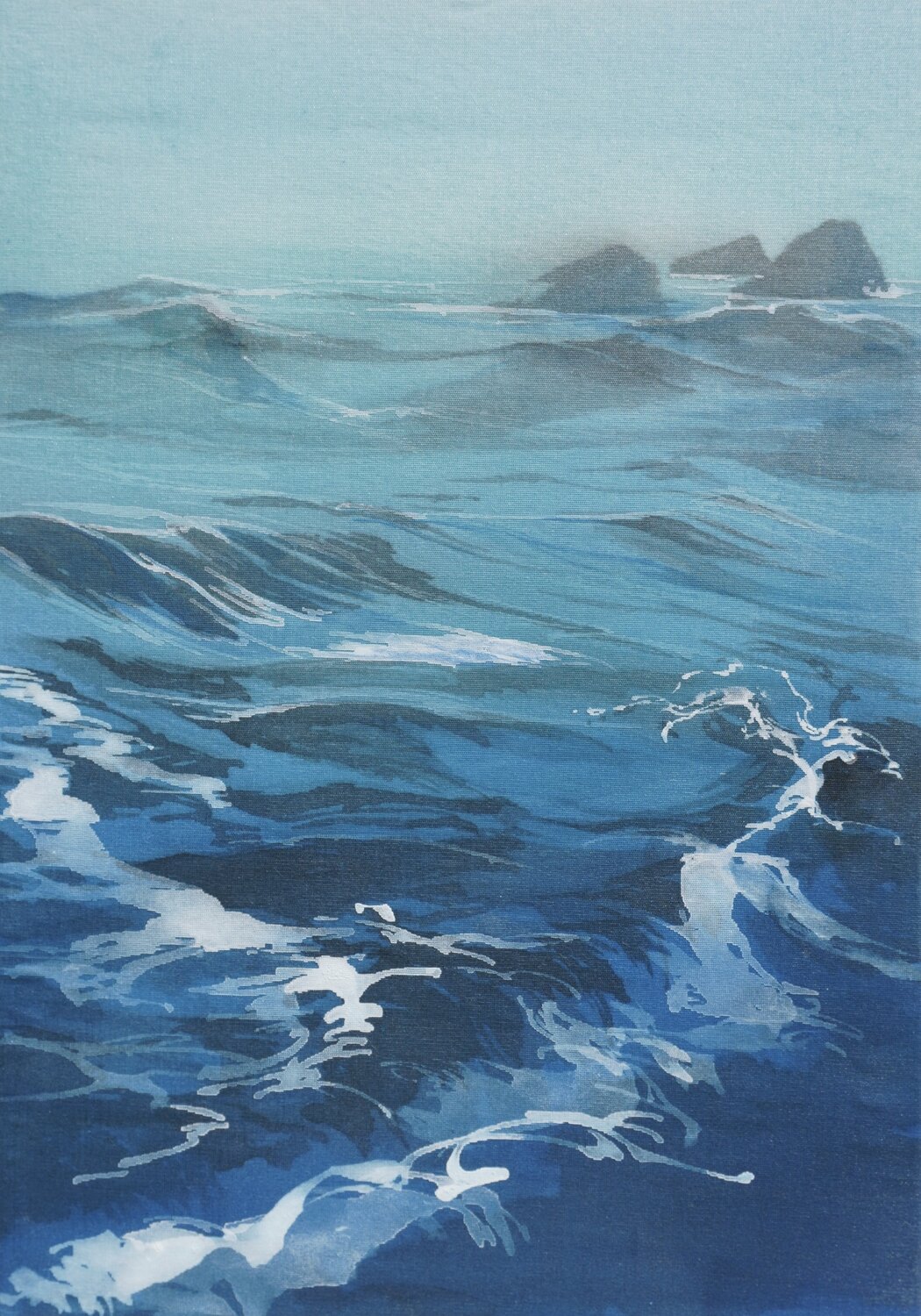 透徹 Ayano Nakajima Original painting for sale