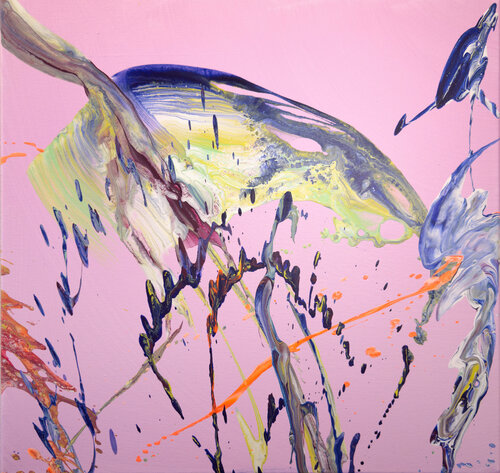 Surfing by Claudia Botz, Painting for Sale on Select