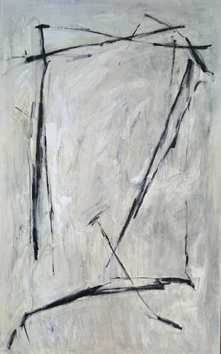 Echoes of Simplicity by Anastasiia Krykun, Painting for Sale on Select