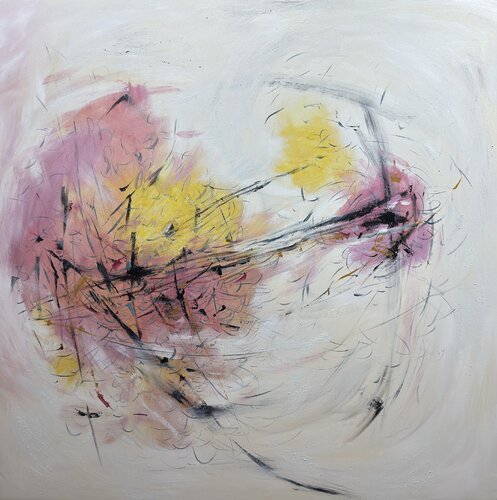 Silent Bloom by Anastasiia Krykun, Painting for Sale on Select
