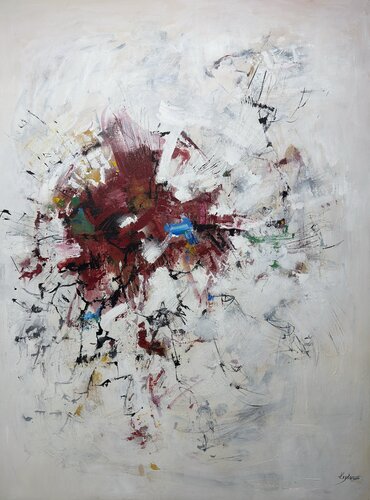 Inner Bloom by Anastasiia Krykun, Painting for Sale on Select