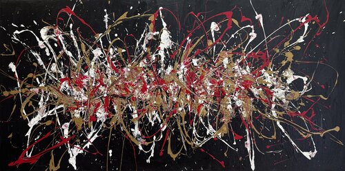 Energy Flow by Anastasiia Krykun, Painting for Sale on Select
