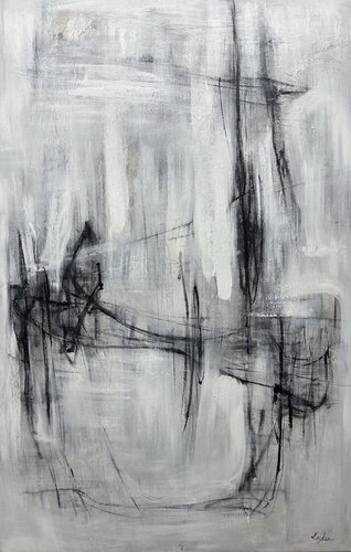 Sculpted Silence by Anastasiia Krykun, Painting for Sale on Select