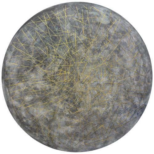 Celestial Grid by Anastasiia Krykun, Painting for Sale on Select
