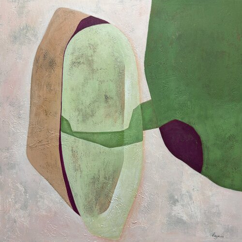 Green Planet by Anastasiia Krykun, Painting for Sale on Select