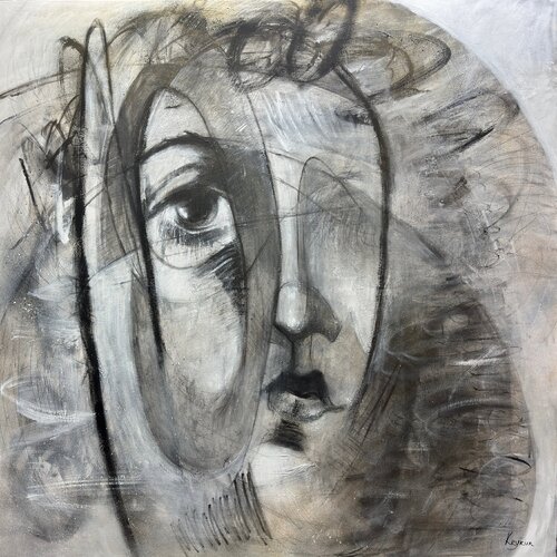 Invisible Queen by Anastasiia Krykun, Painting for Sale on Select