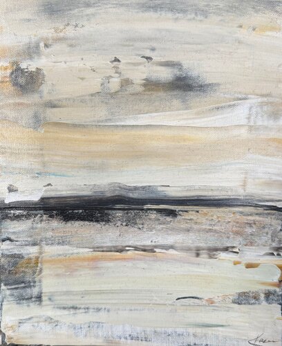 Silent Shore by Anastasiia Krykun, Painting for Sale on Select