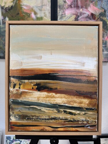 Desert fire by Anastasiia Krykun, Painting for Sale on Select