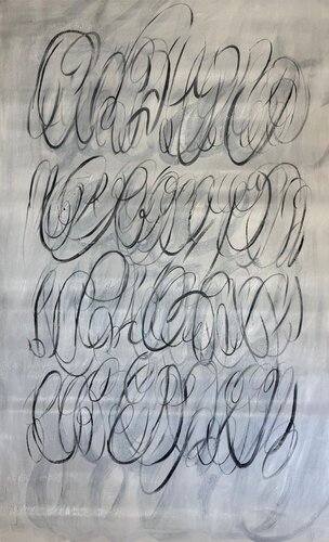 Rhythmic Flourish by Anastasiia Krykun, Painting for Sale on Select