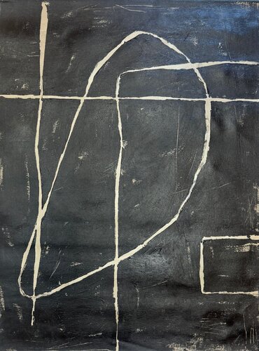 Between the lines by Anastasiia Krykun, Painting for Sale on Select