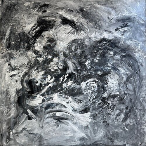 Inner Storm by Anastasiia Krykun, Painting for Sale on Select