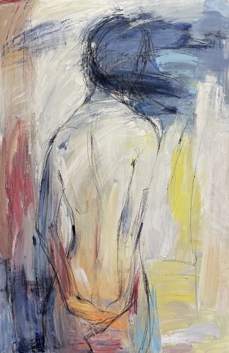 Stillness by Anastasiia Krykun, Painting for Sale on Select
