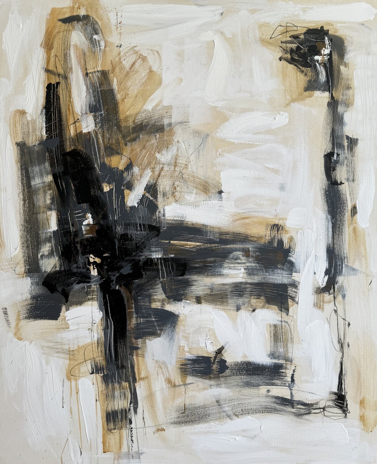 Raw Elements Anastasiia Krykun Original painting for sale