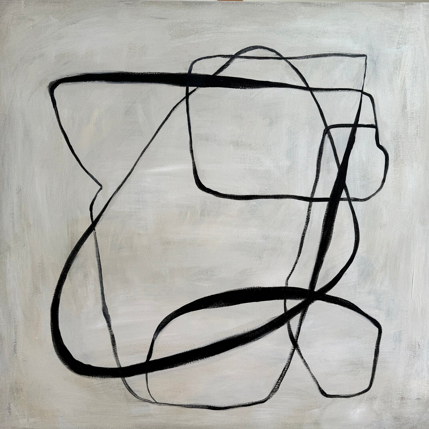 Contours of Calm Anastasiia Krykun Original painting for sale