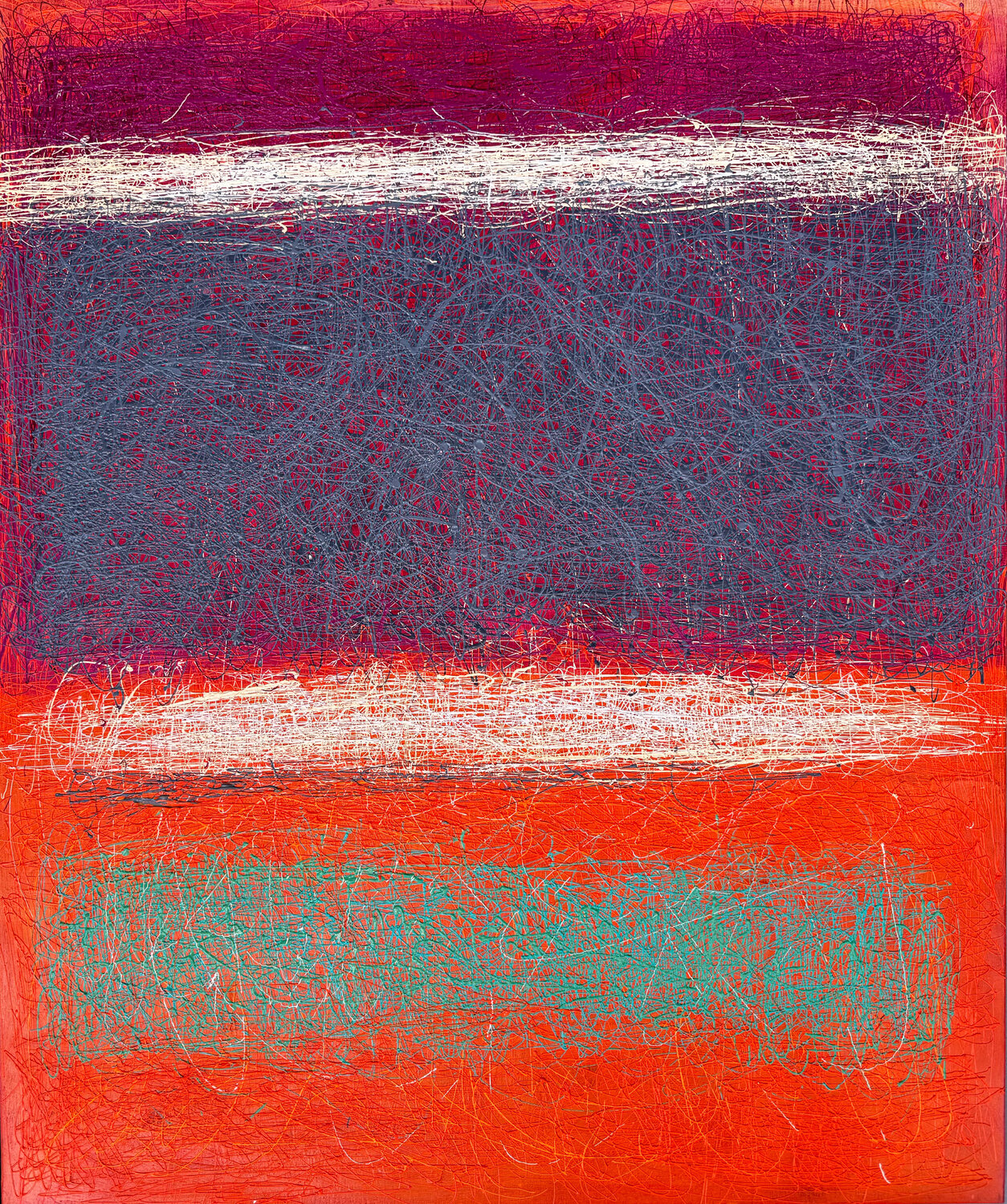 Echoes of Influence Anastasiia Krykun Original painting for sale