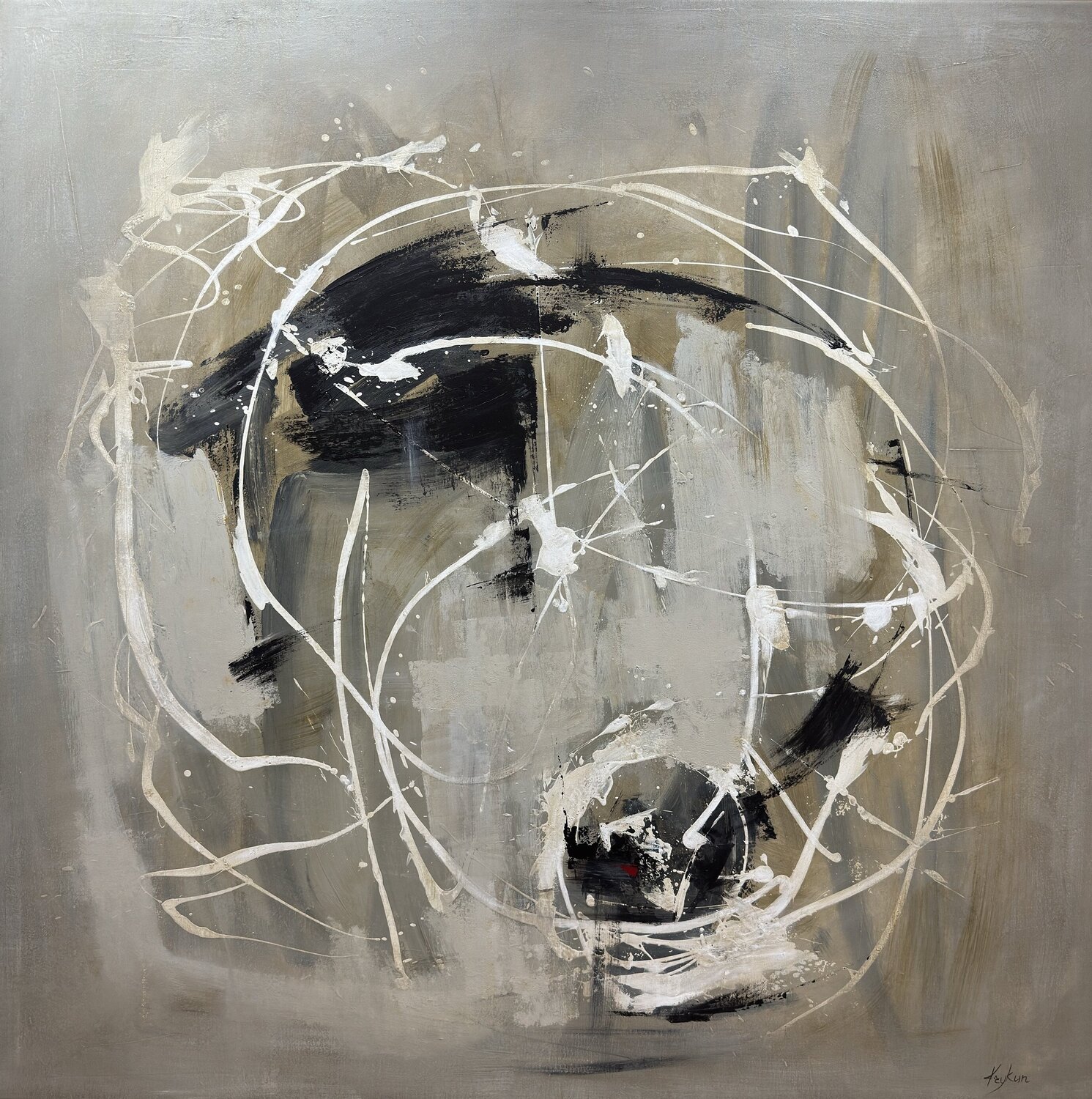 Unwritten Energy Anastasiia Krykun Original painting for sale