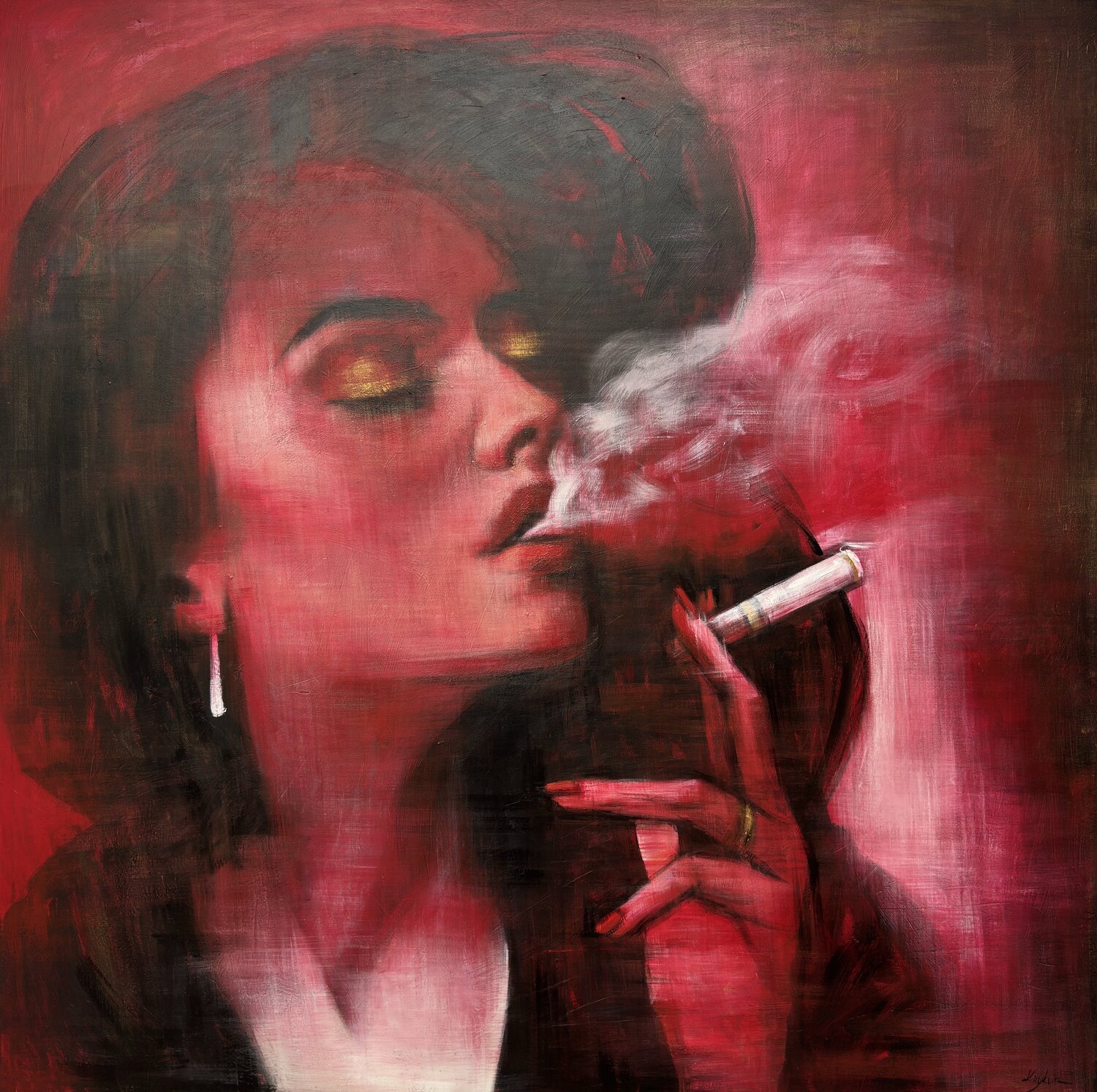 Unknown Muse Anastasiia Krykun Original painting for sale