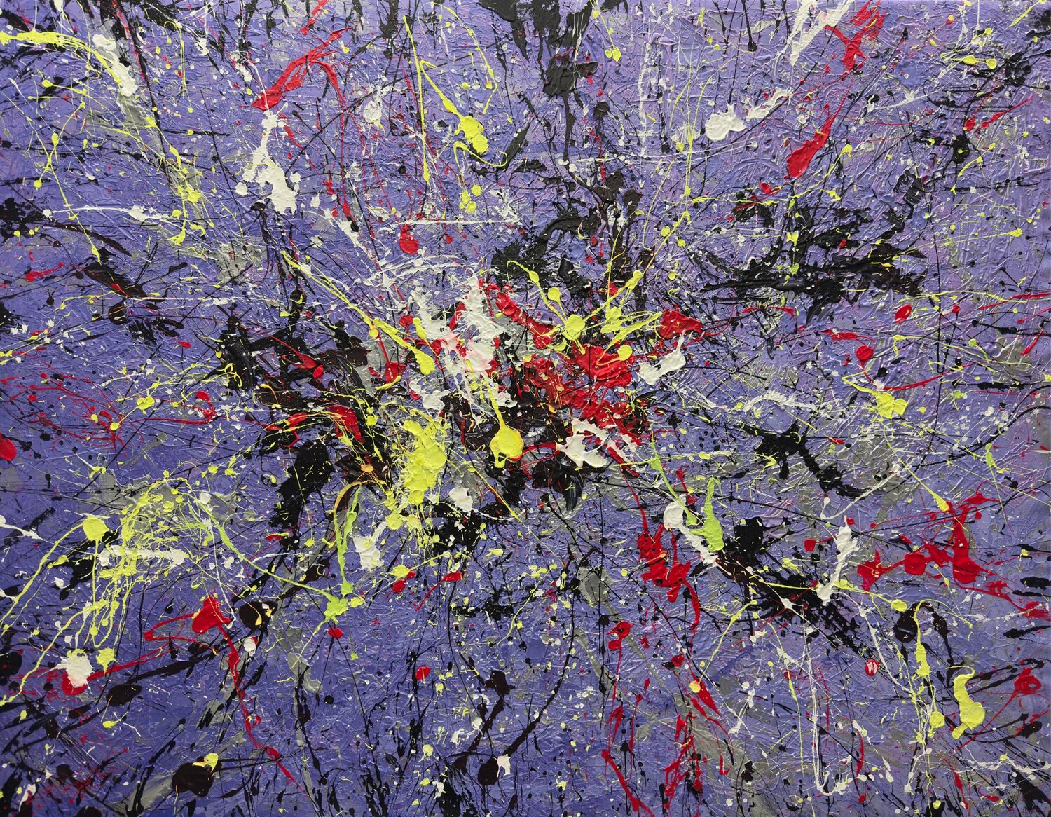 Purple Energy Anastasiia Krykun Original painting for sale