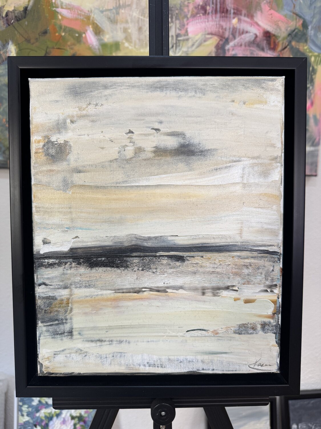 Silent Shore Anastasiia Krykun Original painting for sale