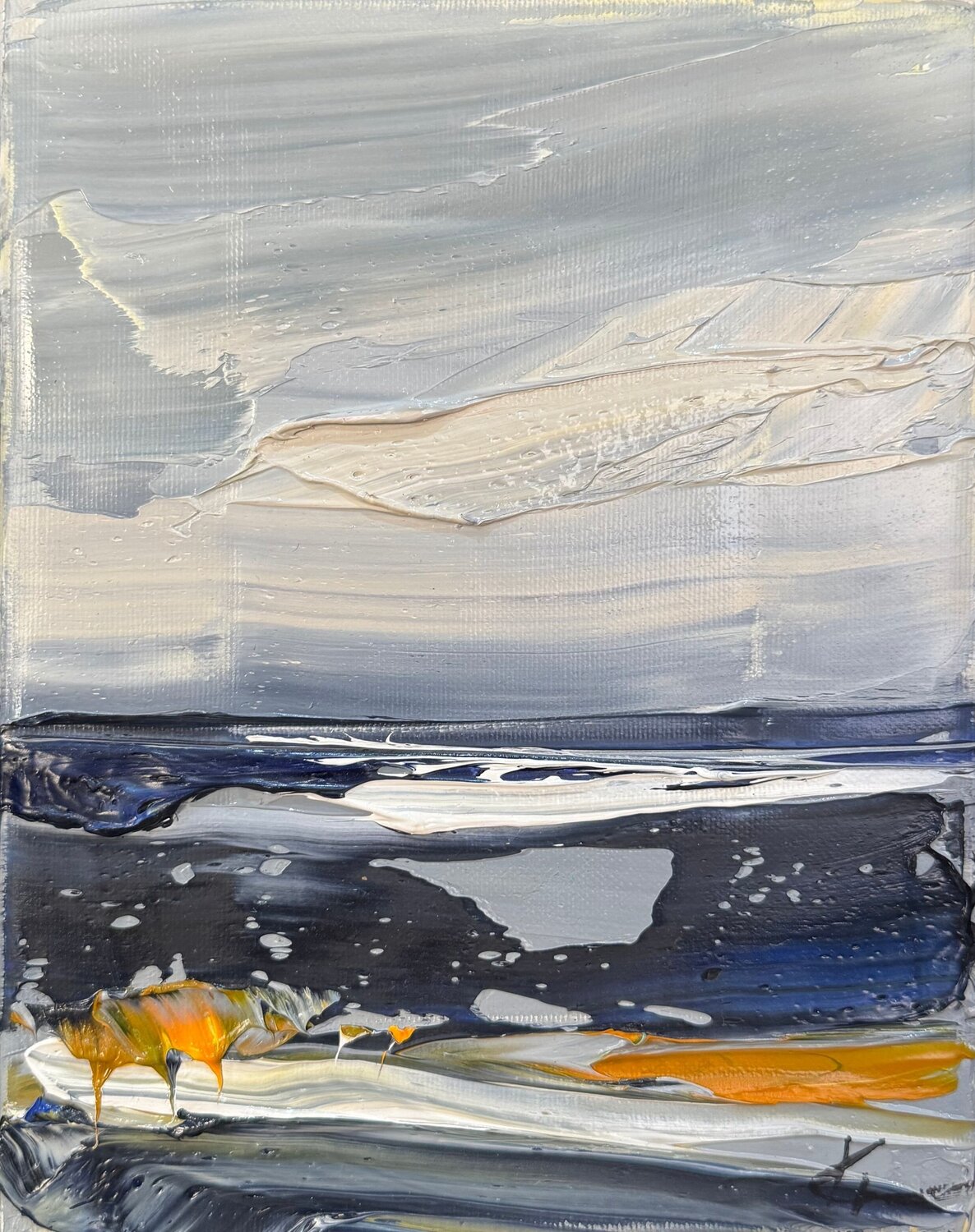 Between Tides Anastasiia Krykun Original painting for sale