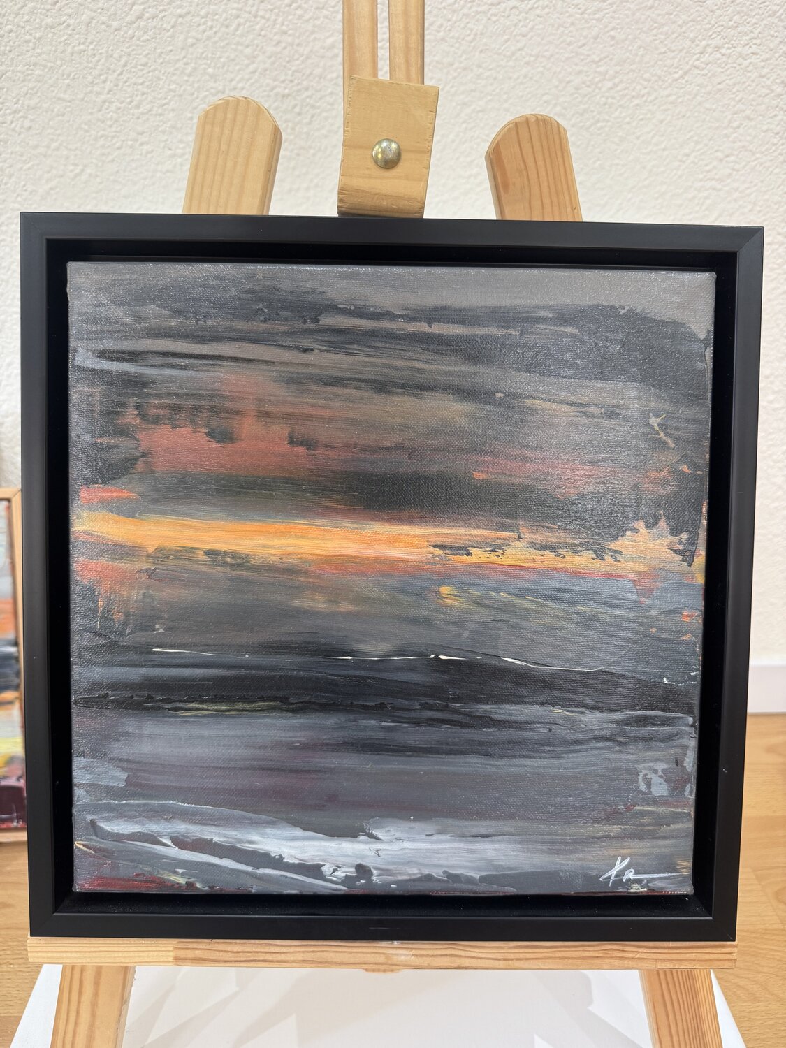 Storm Glow Anastasiia Krykun Original painting for sale