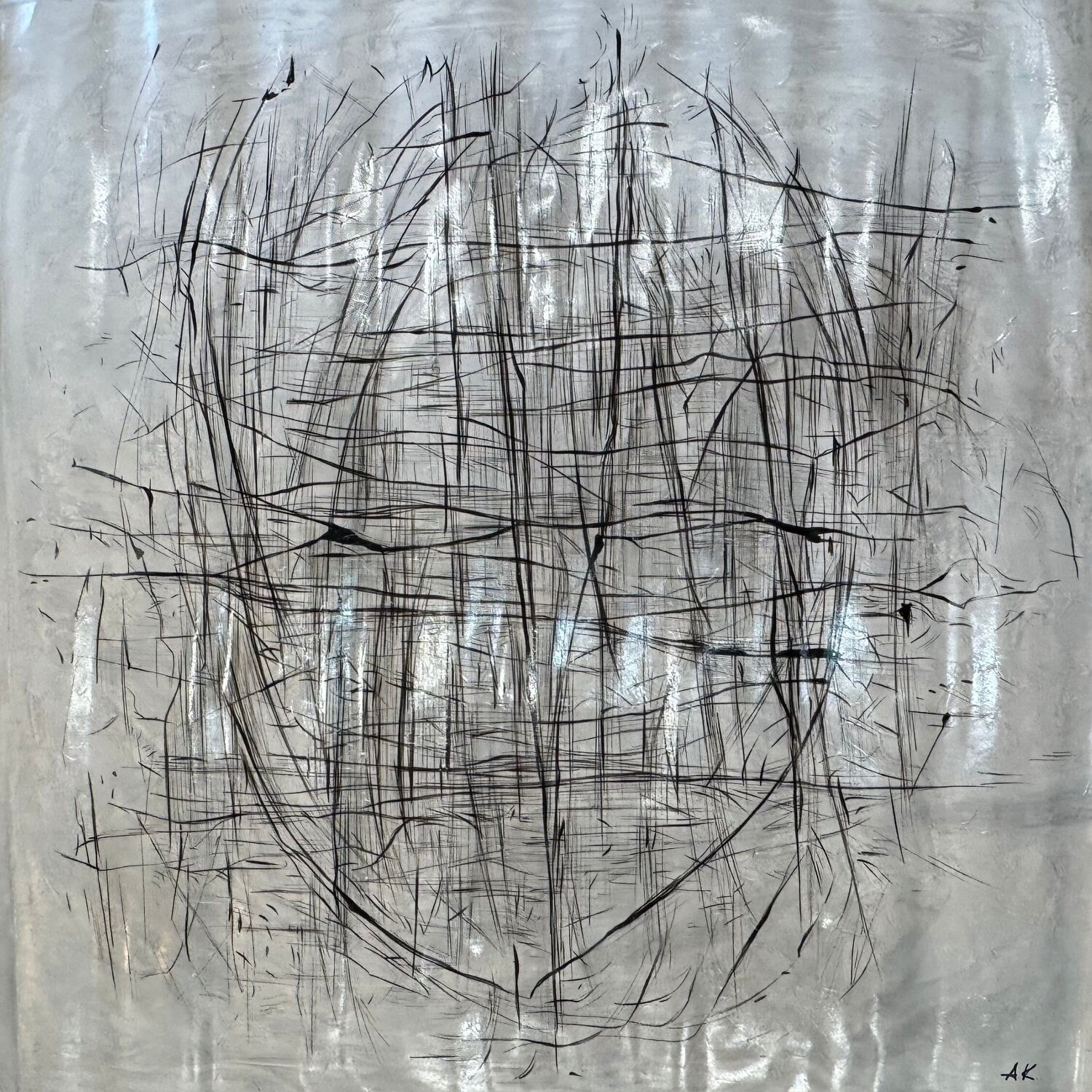 Iner Sphere Anastasiia Krykun Original painting for sale