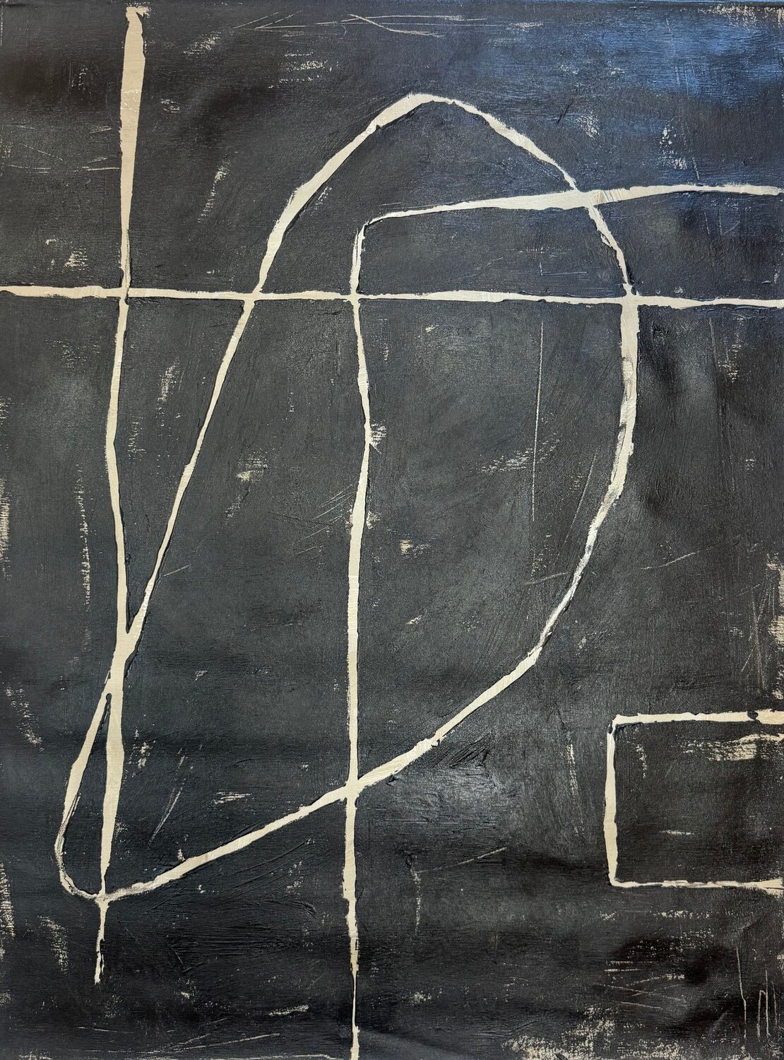 Between the lines Anastasiia Krykun Original painting for sale
