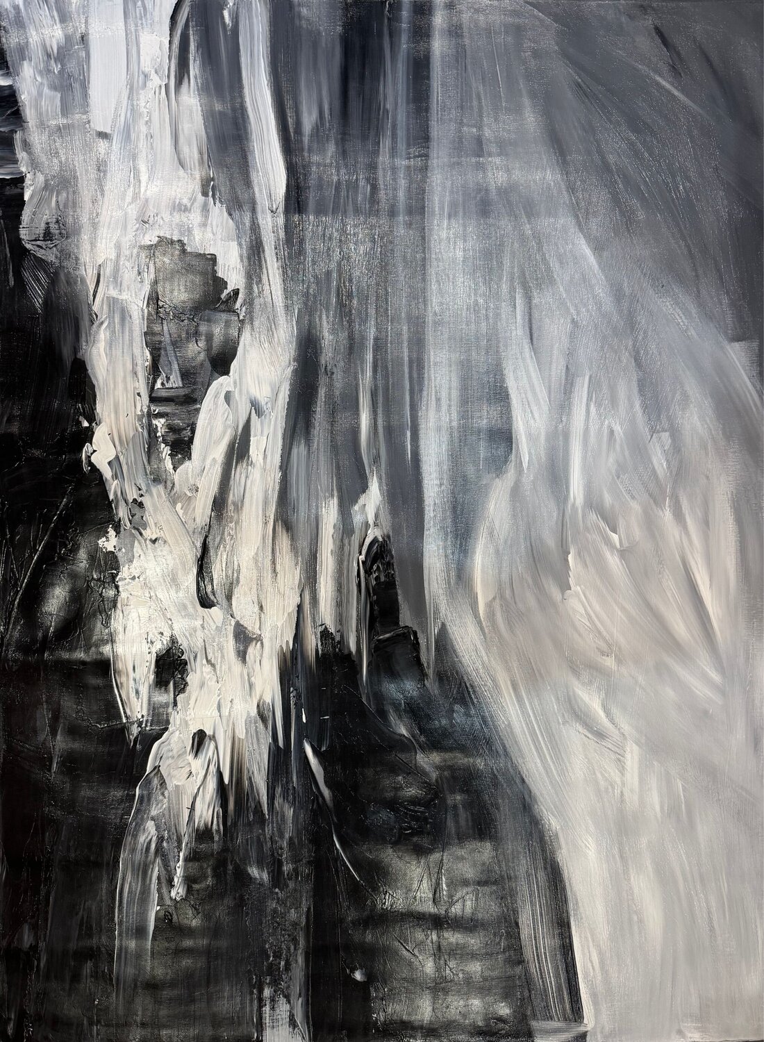 Silent Divide Anastasiia Krykun Original painting for sale