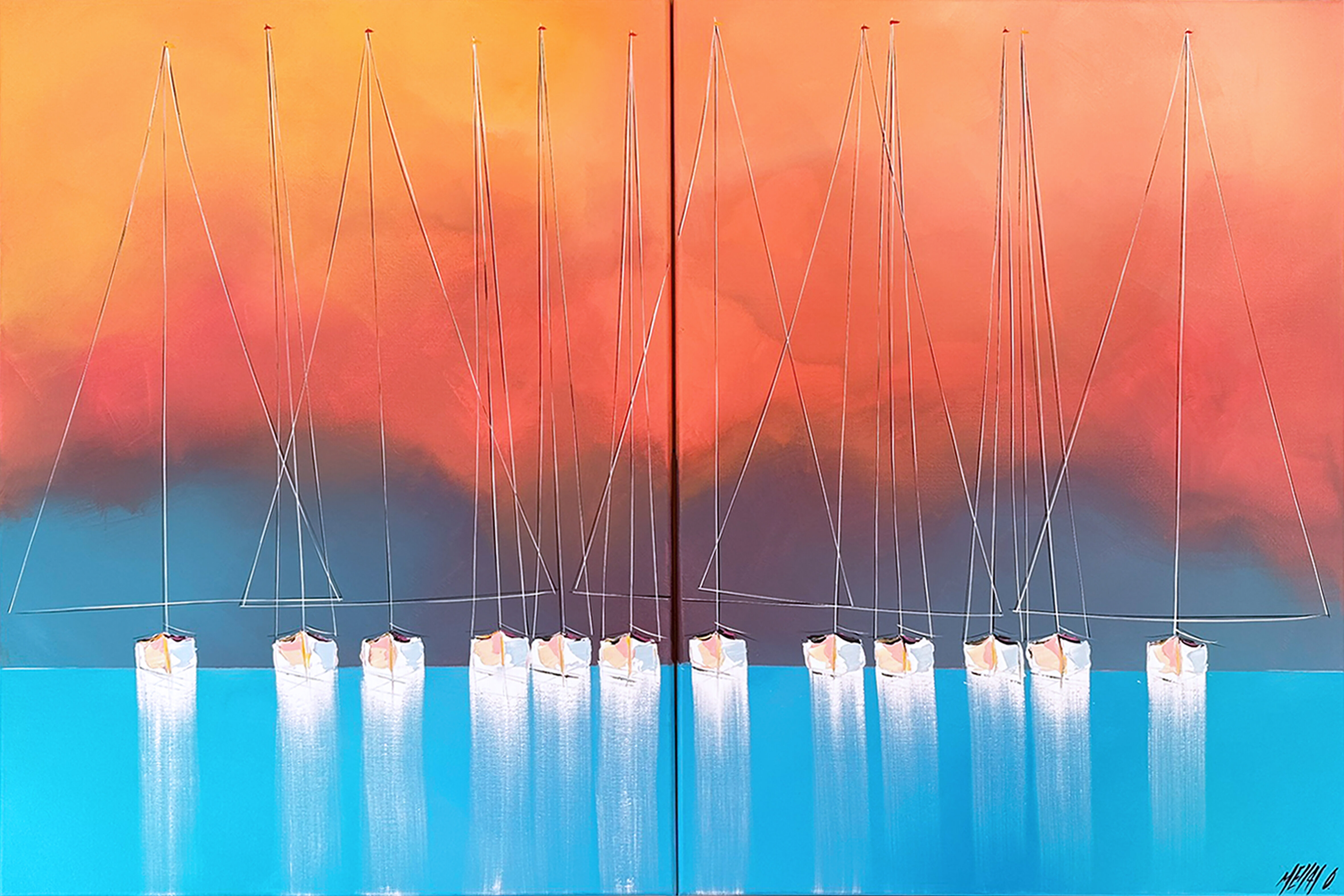 Jeux de reflets... (ESPRIT VOILE 2024)