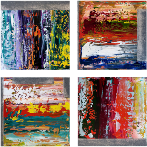 COMPOSITION "Vitalité" (GÉOMÉTRIE NOMADE 2025) by Olivier Messas, Painting for Sale on Select