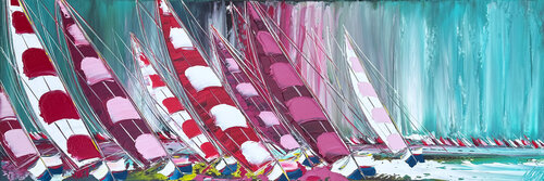 Un océan de douceurs... (ESPRIT VOILE 2026) by Olivier Messas, Painting for Sale on Select