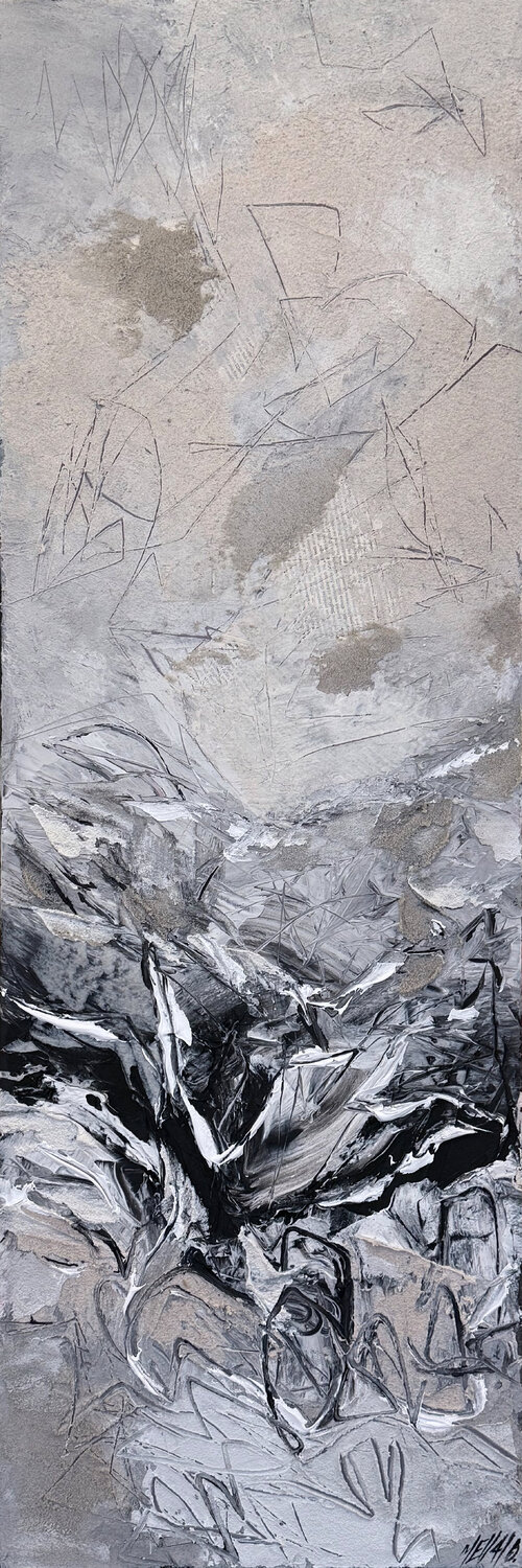 Un ciel de liberté… I (PAYSAGE ABSTRAIT 2026) Olivier Messas Original painting for sale