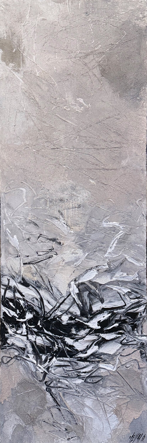 Un ciel de liberté… II (PAYSAGE ABSTRAIT 2026) Olivier Messas Original painting for sale