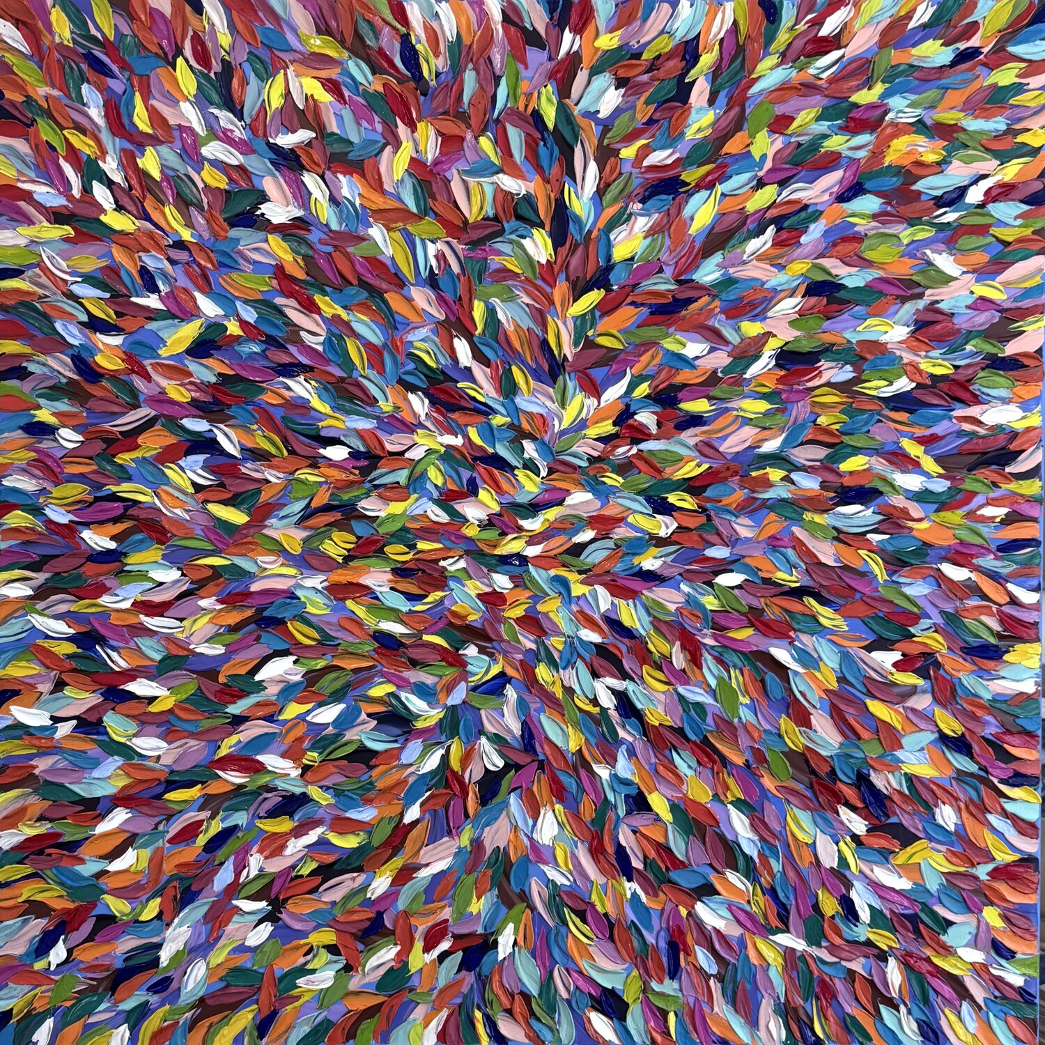 Bonheur… (EXPRESSION LIBRE 2026) Olivier Messas Original painting for sale
