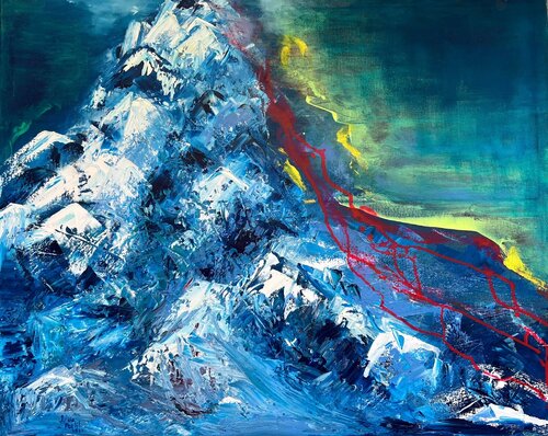 MY LAVA by Liliia Postil, Painting for Sale on Select