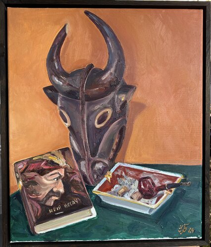 The Twists of History by Iryna Barabash, Painting for Sale on Select
