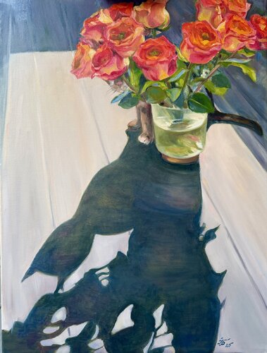 In the Light and Shadow by Iryna Barabash, Painting for Sale on Select