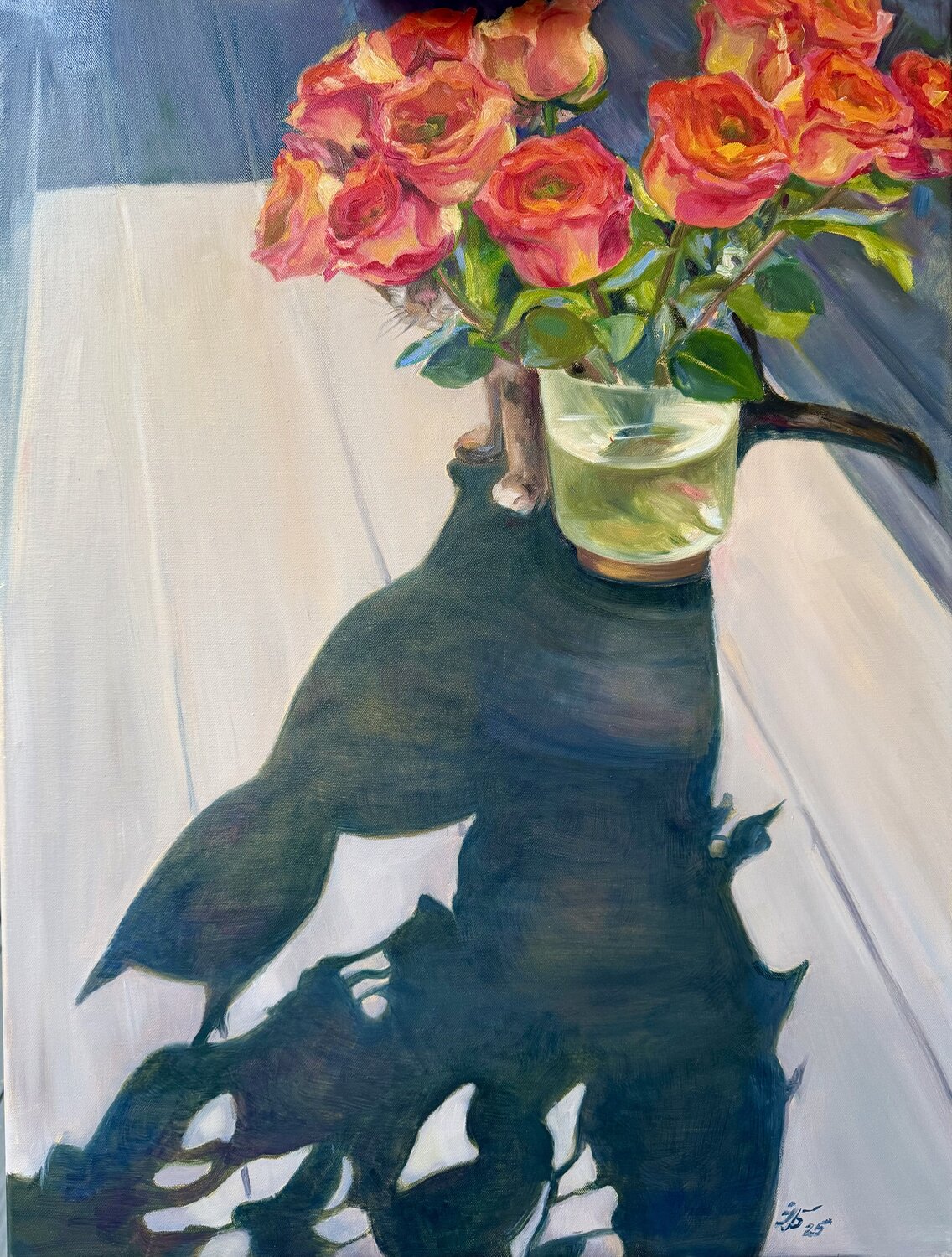In the Light and Shadow Iryna Barabash Original painting for sale