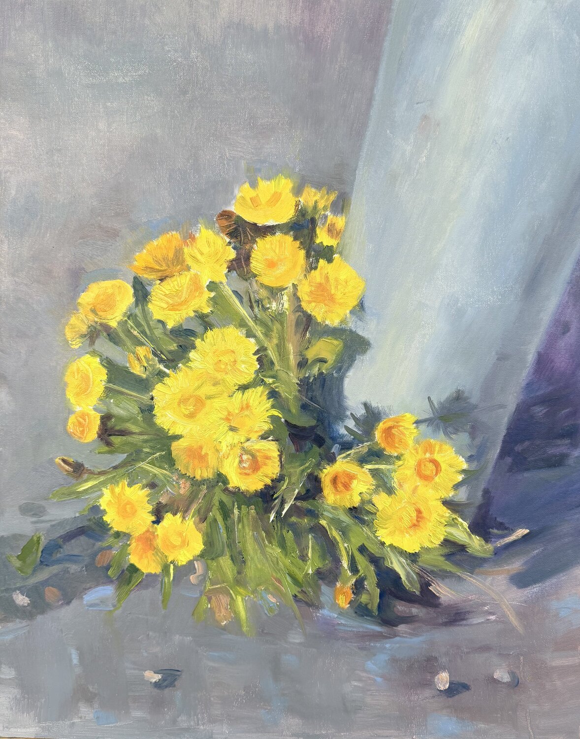 Unbroken Bloom Iryna Barabash Original painting for sale